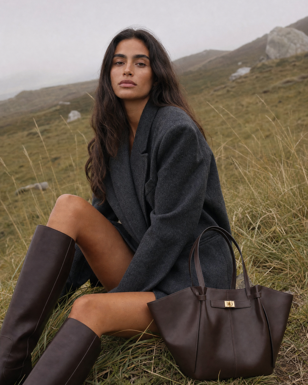 The Aurore Wing in Espresso