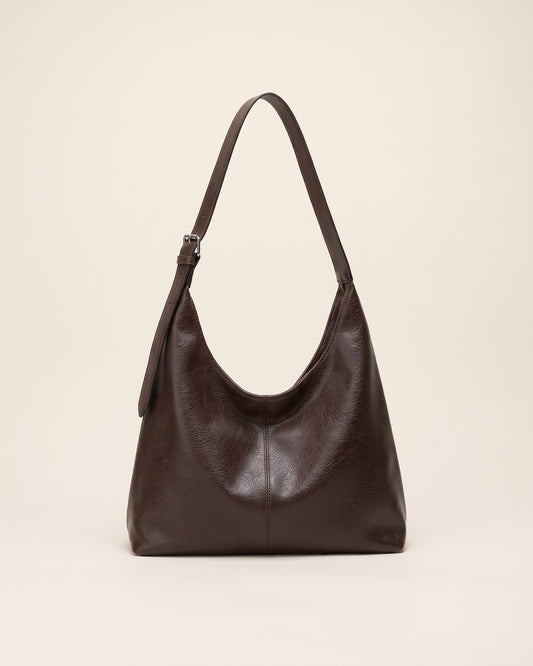 The Houle in Espresso leather, front view