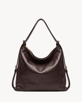 The Jusant Carryall in Chocolate, front view