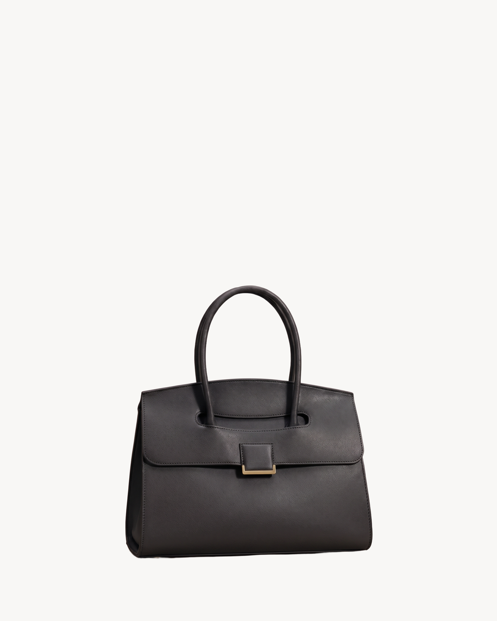 The Aurore Briefcase in Noir