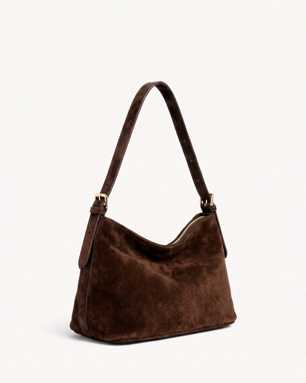 The Houle Petite Suede in Chocolate
