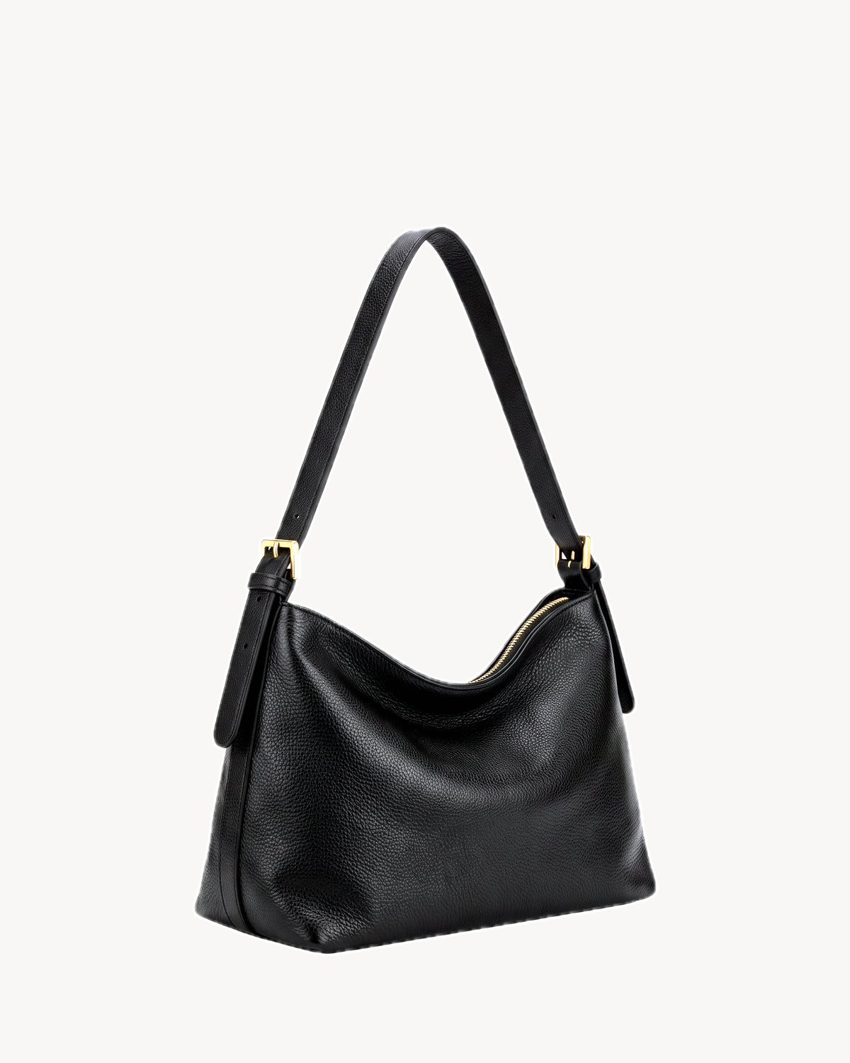 The Houle Petite in Noir, three-quarter view