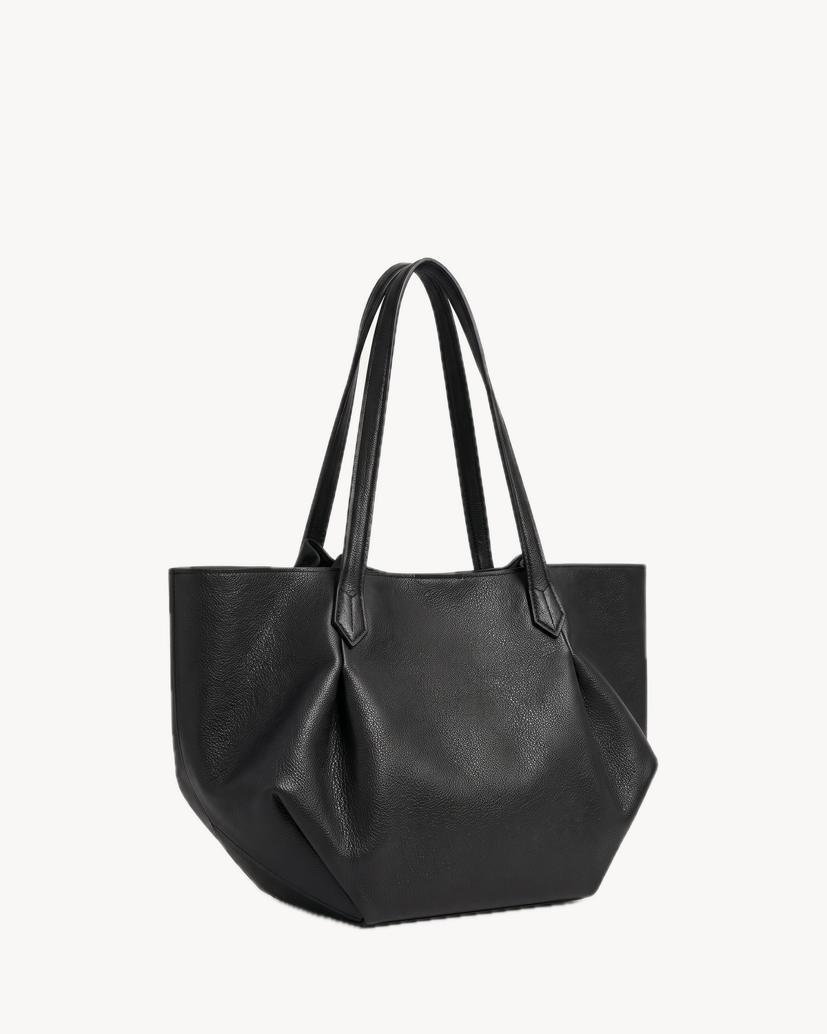The Havre Slouch in Noir, three-quarter view