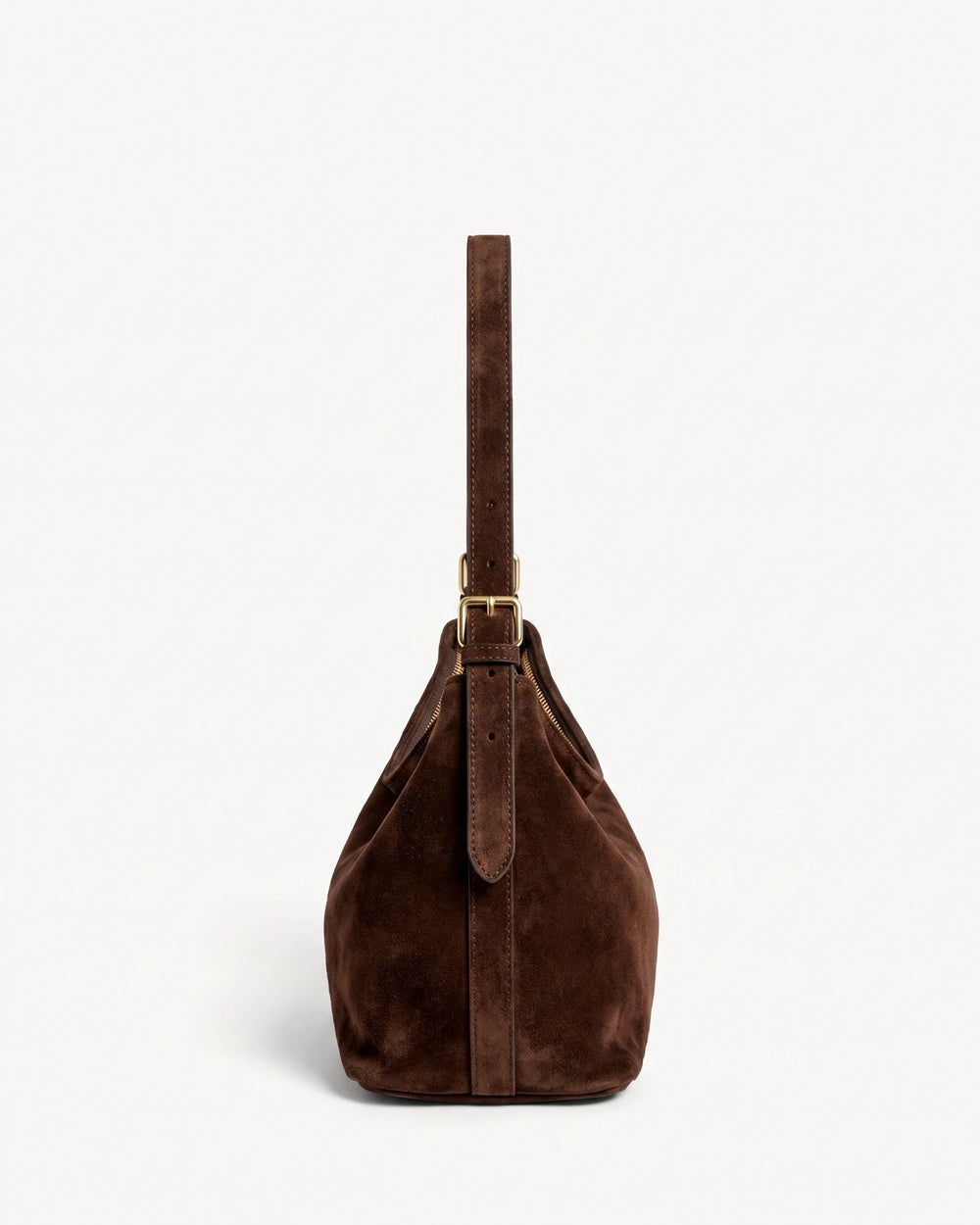 The Houle Petite Suede in Chocolate