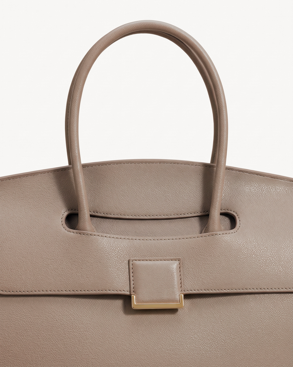 The Aurore Briefcase in Sable