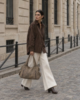 The Estran in Sable, styled on the street