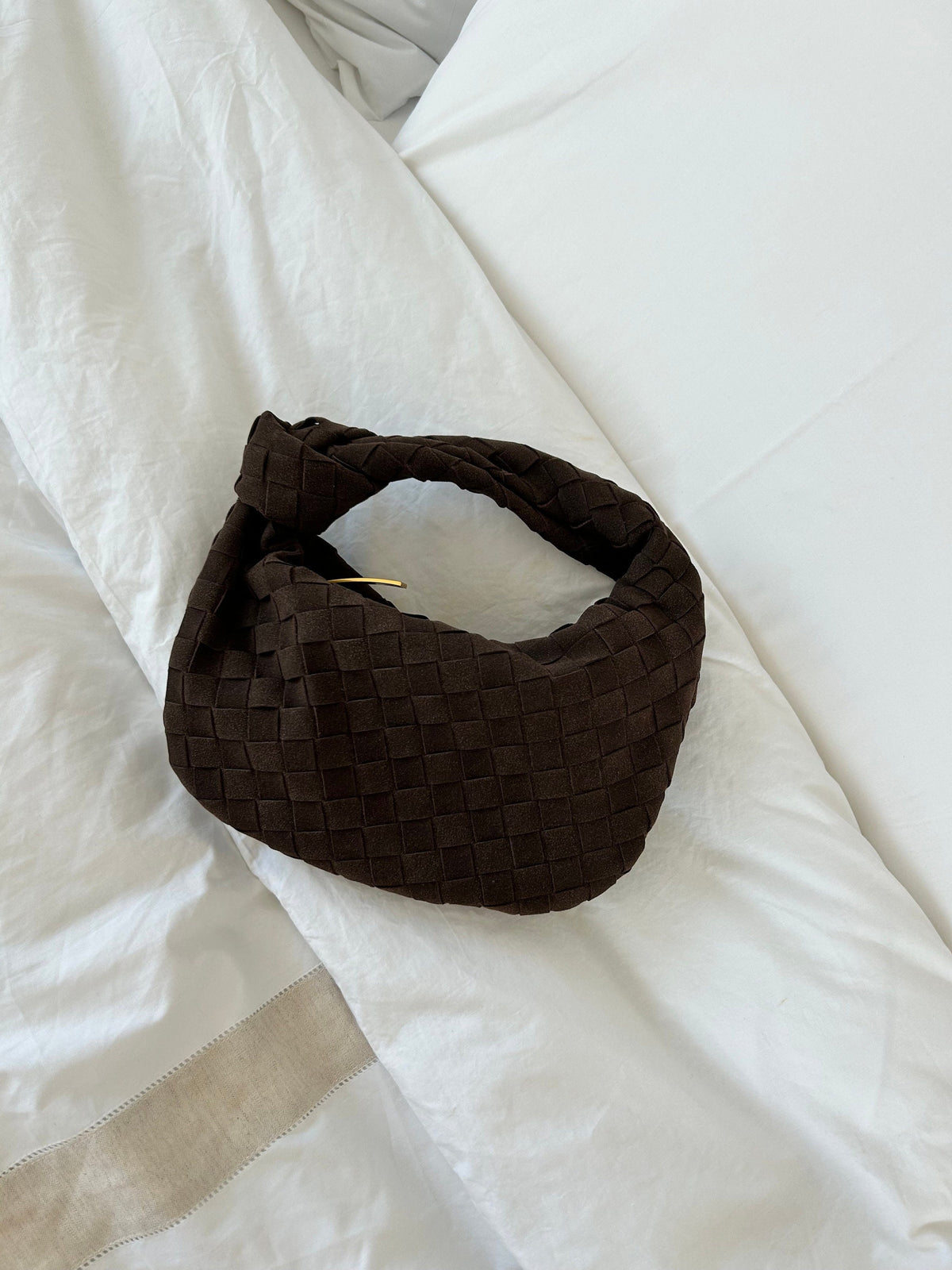 The Tresse Knot Mini Suede