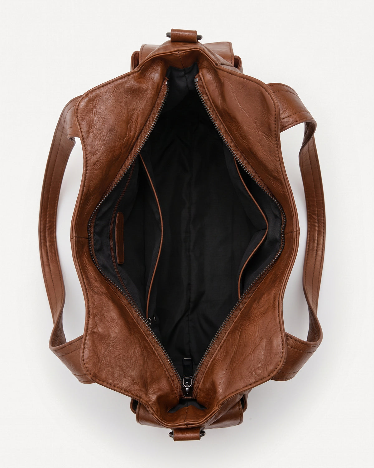 The Estran in Cognac, interior with two zipped compartments