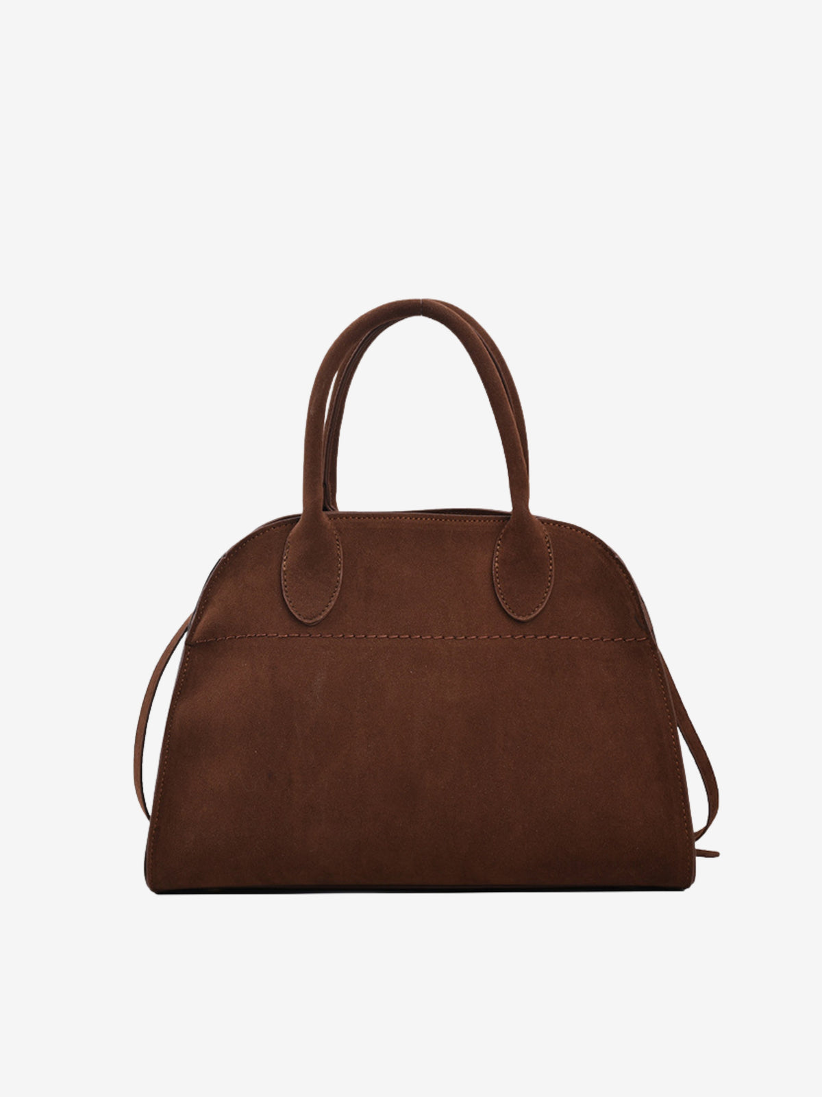 The Aurore Suede Satchel
