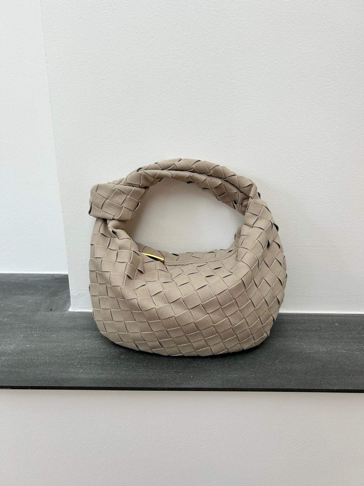 The Tresse Knot Mini Suede