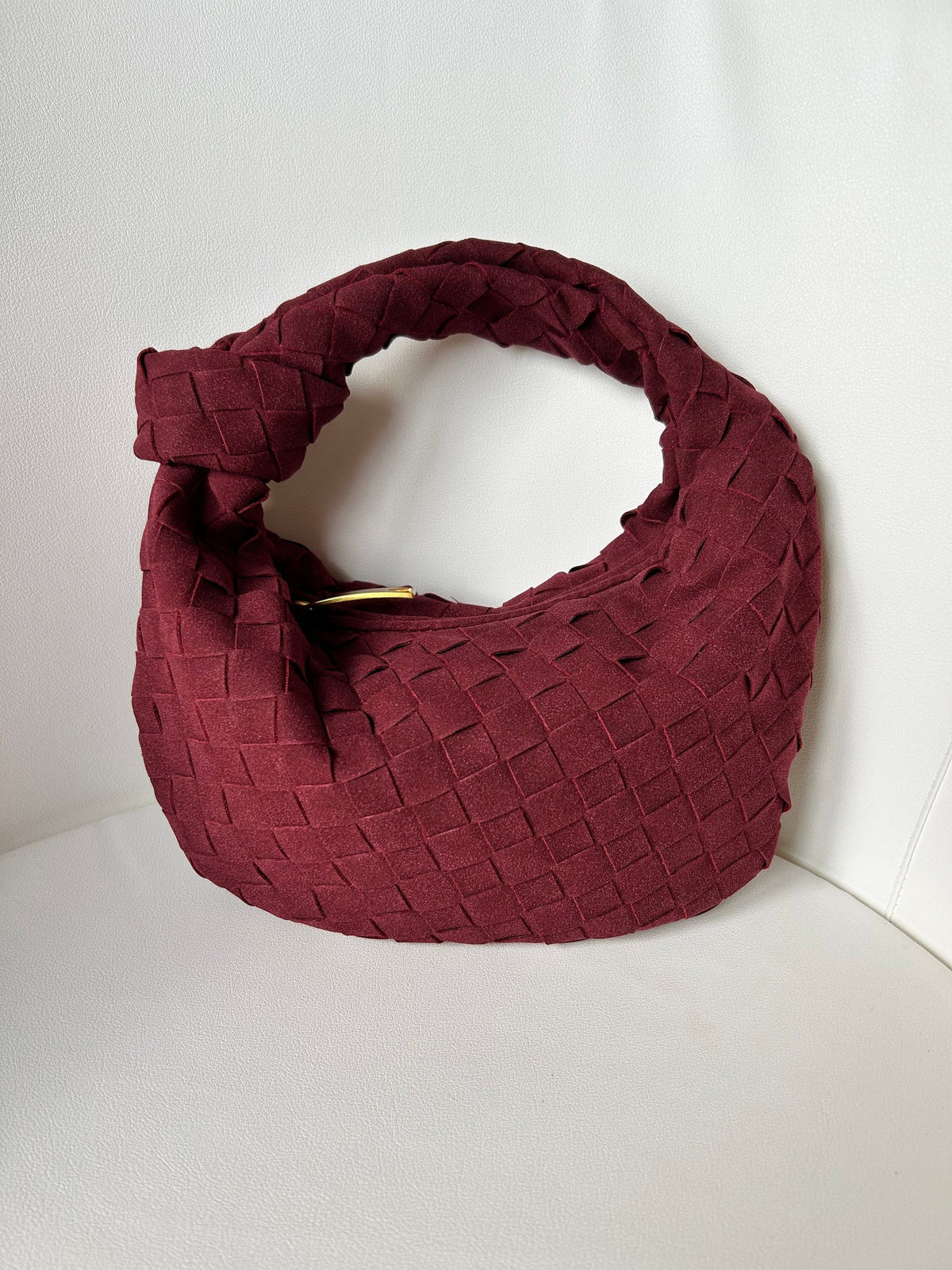 The Tresse Knot Mini Suede