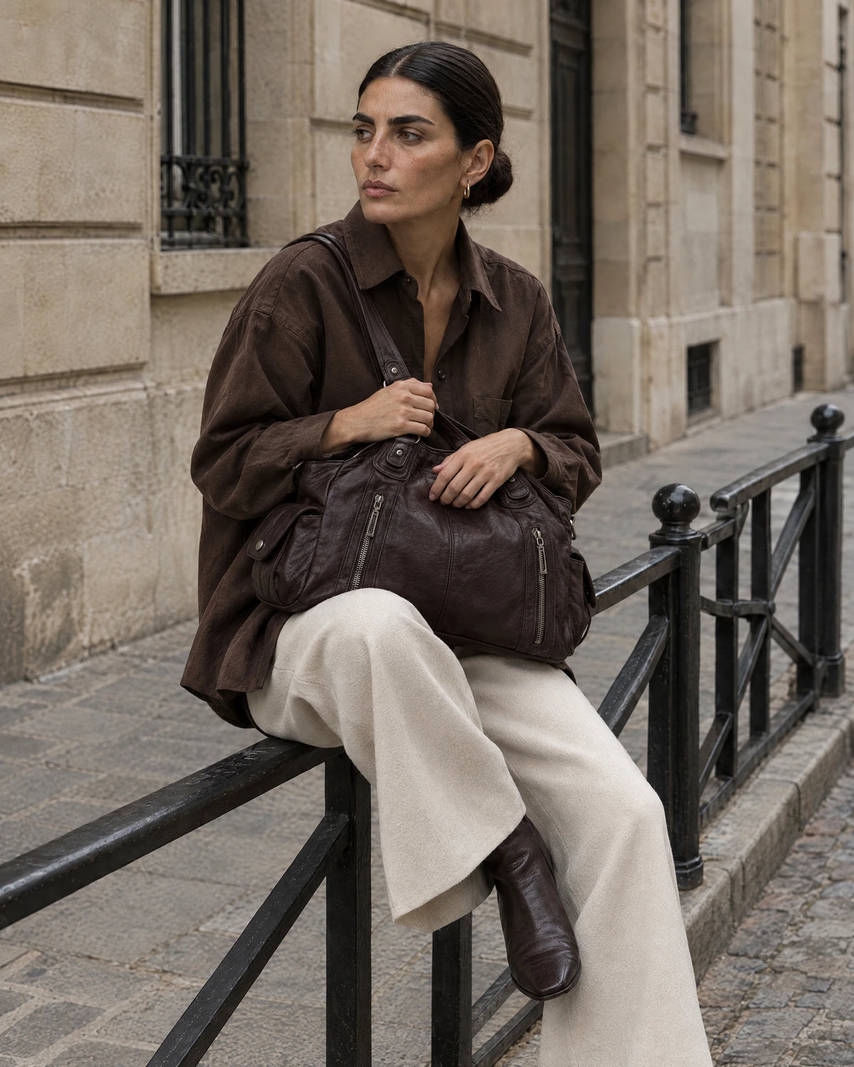 The Estran in Espresso, on the street