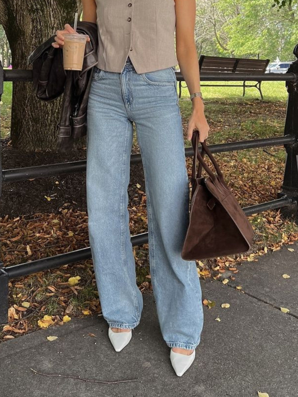 The Aurore Suede Satchel