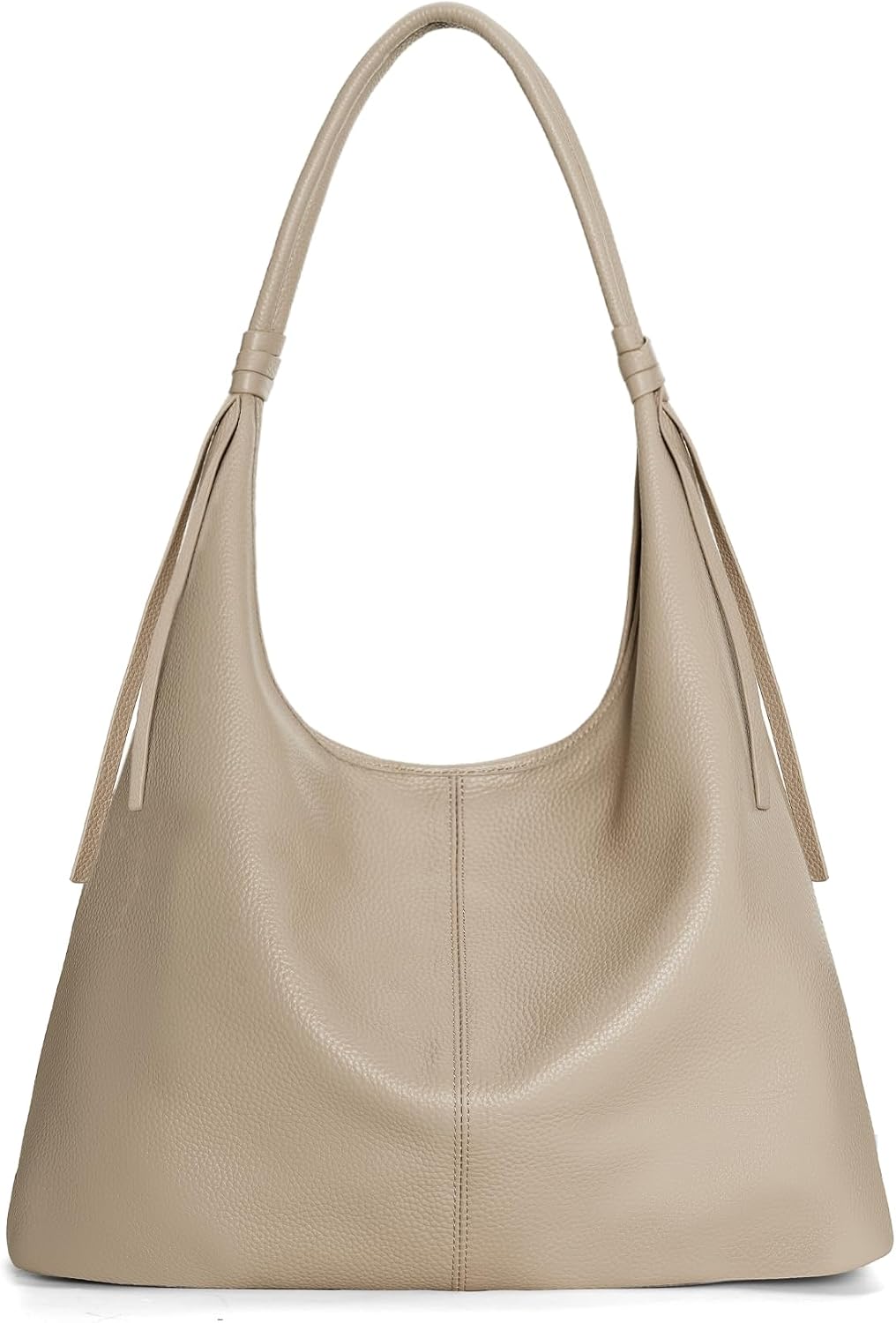 befen Genuine Leather Slouchy Hobo Purses for Women, Casual Hobo Bags