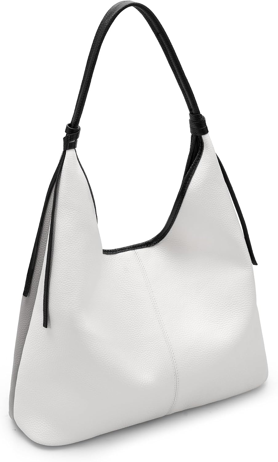 befen Genuine Leather Slouchy Hobo Purses for Women, Casual Hobo Bags