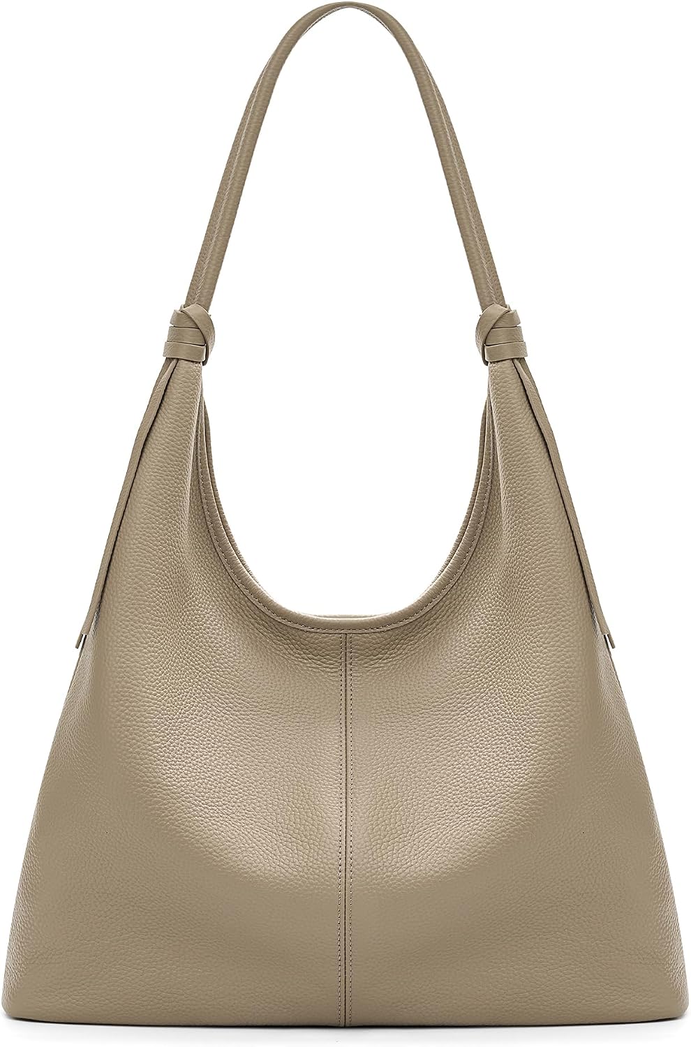 befen Genuine Leather Slouchy Hobo Purses for Women, Casual Hobo Bags