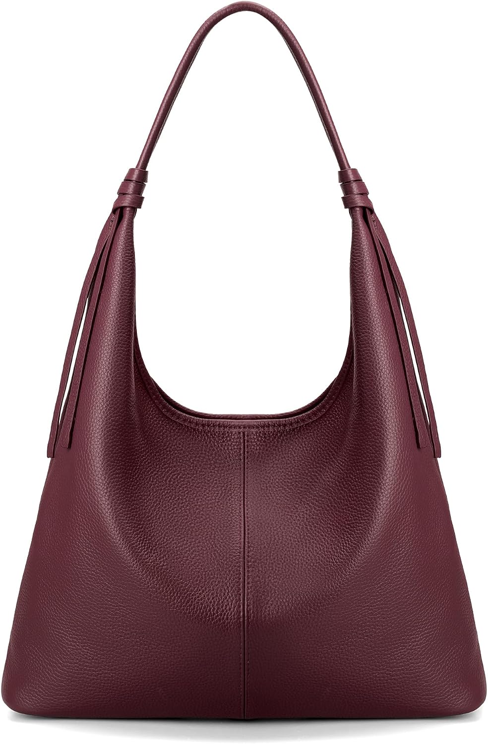 befen Genuine Leather Slouchy Hobo Purses for Women, Casual Hobo Bags