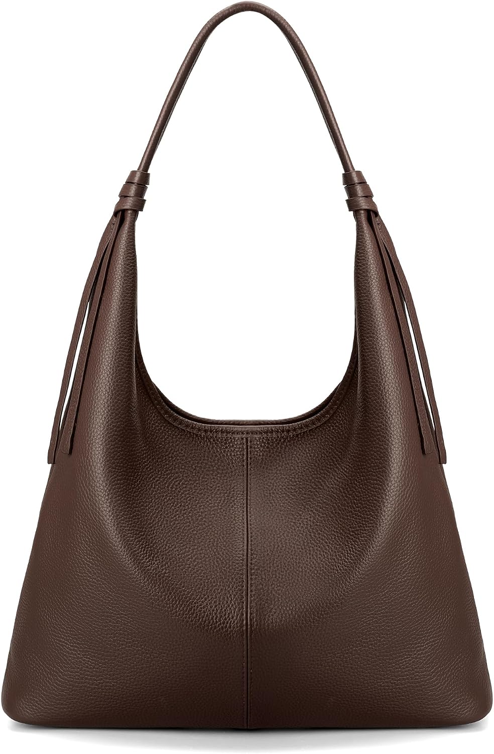 befen Genuine Leather Slouchy Hobo Purses for Women, Casual Hobo Bags