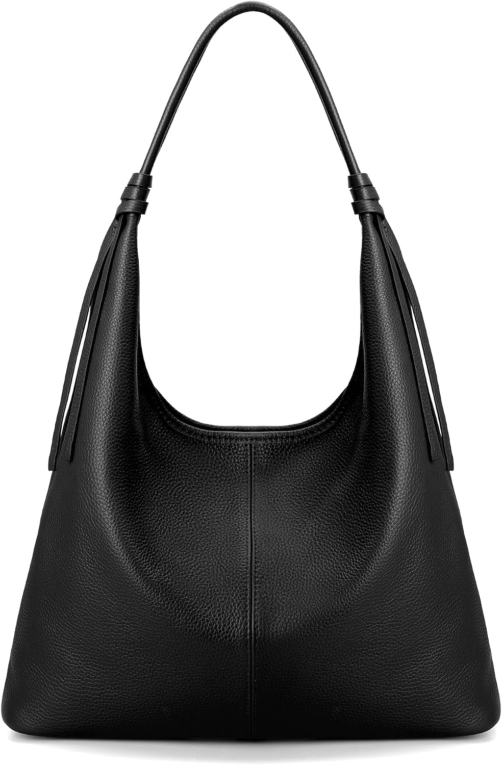 befen Genuine Leather Slouchy Hobo Purses for Women, Casual Hobo Bags