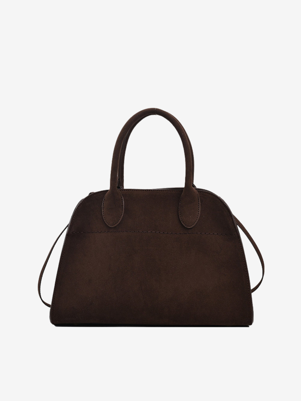 The Aurore Suede Satchel