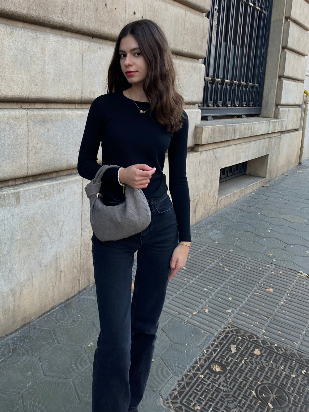 The Tresse Knot Mini Suede