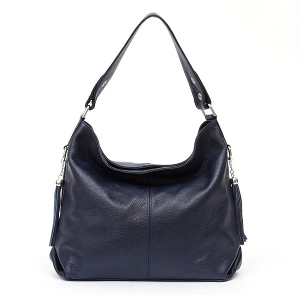 Zency Fashion Echt Lederen Dames Schoudertas Dames Hobo Tas Portemonnee Designer Tassen Luxe 2026 Crossbody Grote Capaciteit Shoppe
