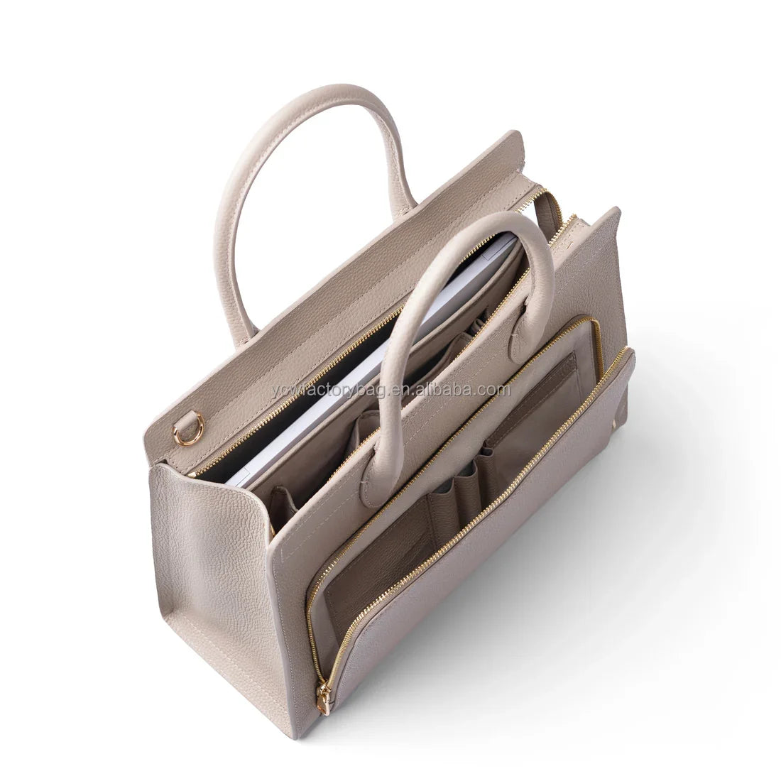 Modern Luxury Designer Tote Bags for Women with With 13 Inch Laptop Pocket Compartment Ladies Laptop Handbag