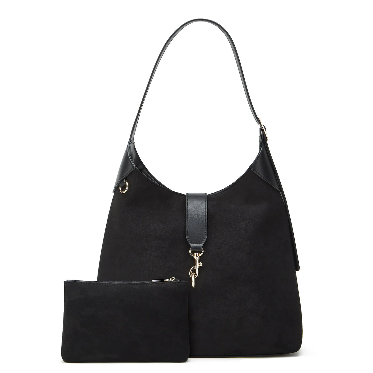 Nieuwe damestas van suède, modieuze crossbodytas met enkele schouder, casual, veelzijdige moeder- en kindtas met grote capaciteit