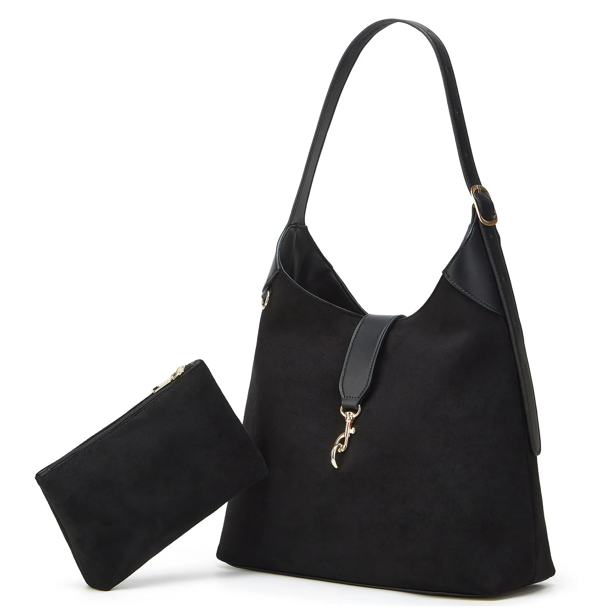 Nieuwe damestas van suède, modieuze crossbodytas met enkele schouder, casual, veelzijdige moeder- en kindtas met grote capaciteit