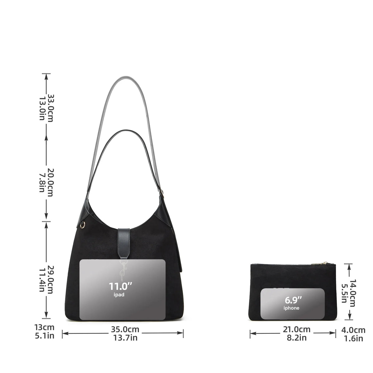 Nieuwe damestas van suède, modieuze crossbodytas met enkele schouder, casual, veelzijdige moeder- en kindtas met grote capaciteit